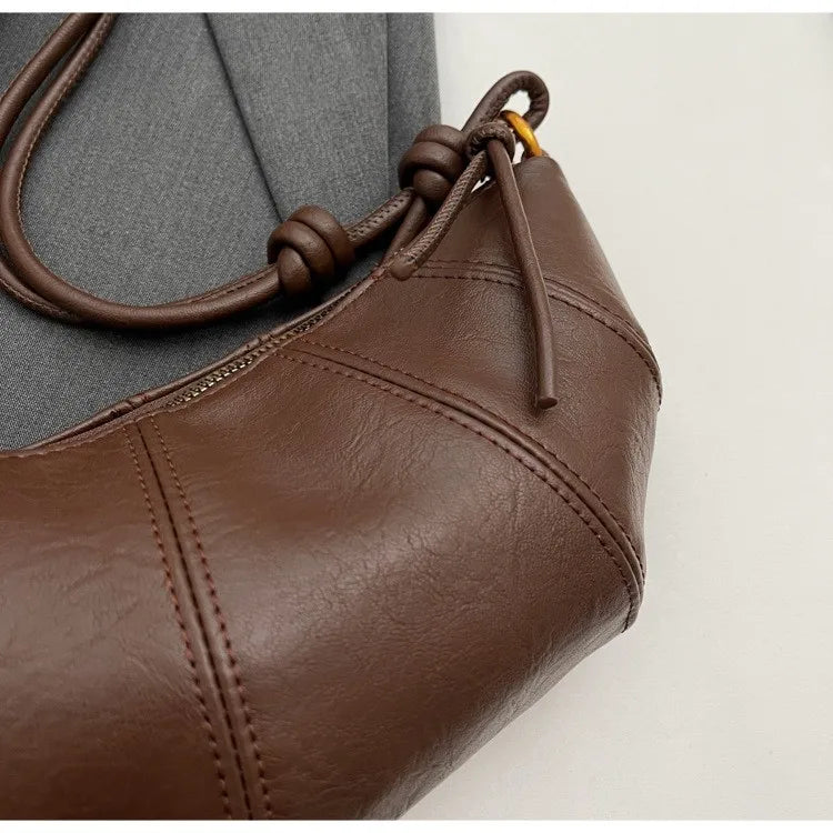 Velvet Material Zipper 2025 High Quality Shoulder Bag