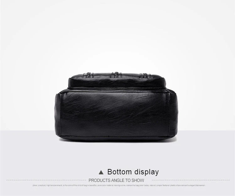 Women's bag Pu multilayered soft leather ladies fashion